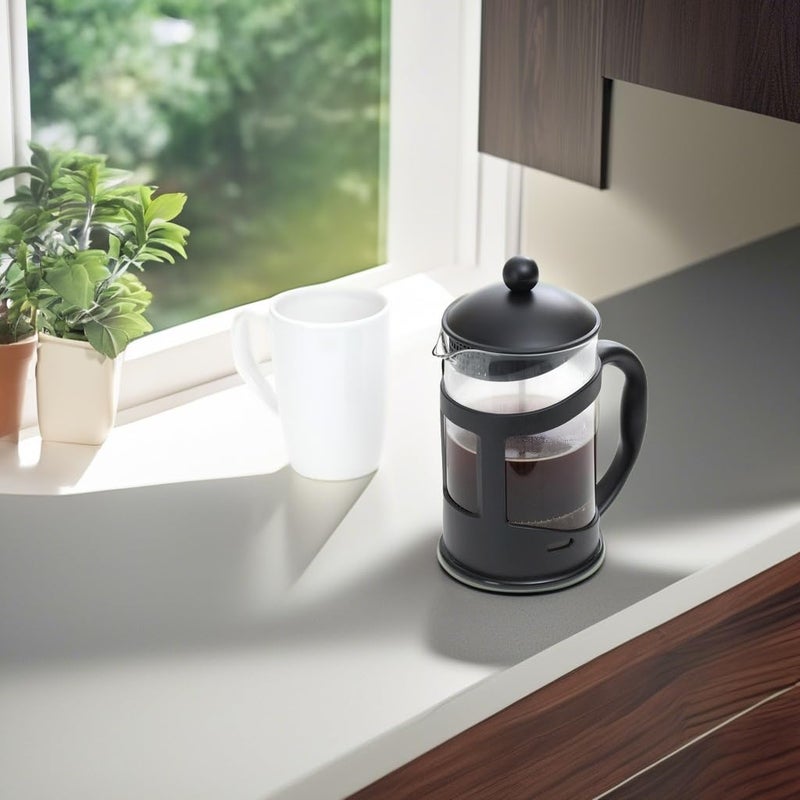 Mind Reader French Press Coffee & Tea Maker 27 oz, Glass - Image 5